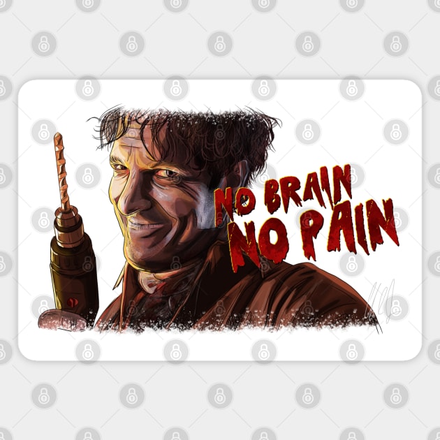 Pet Sematary Two: No Brain, No Pain Magnet by 51Deesigns